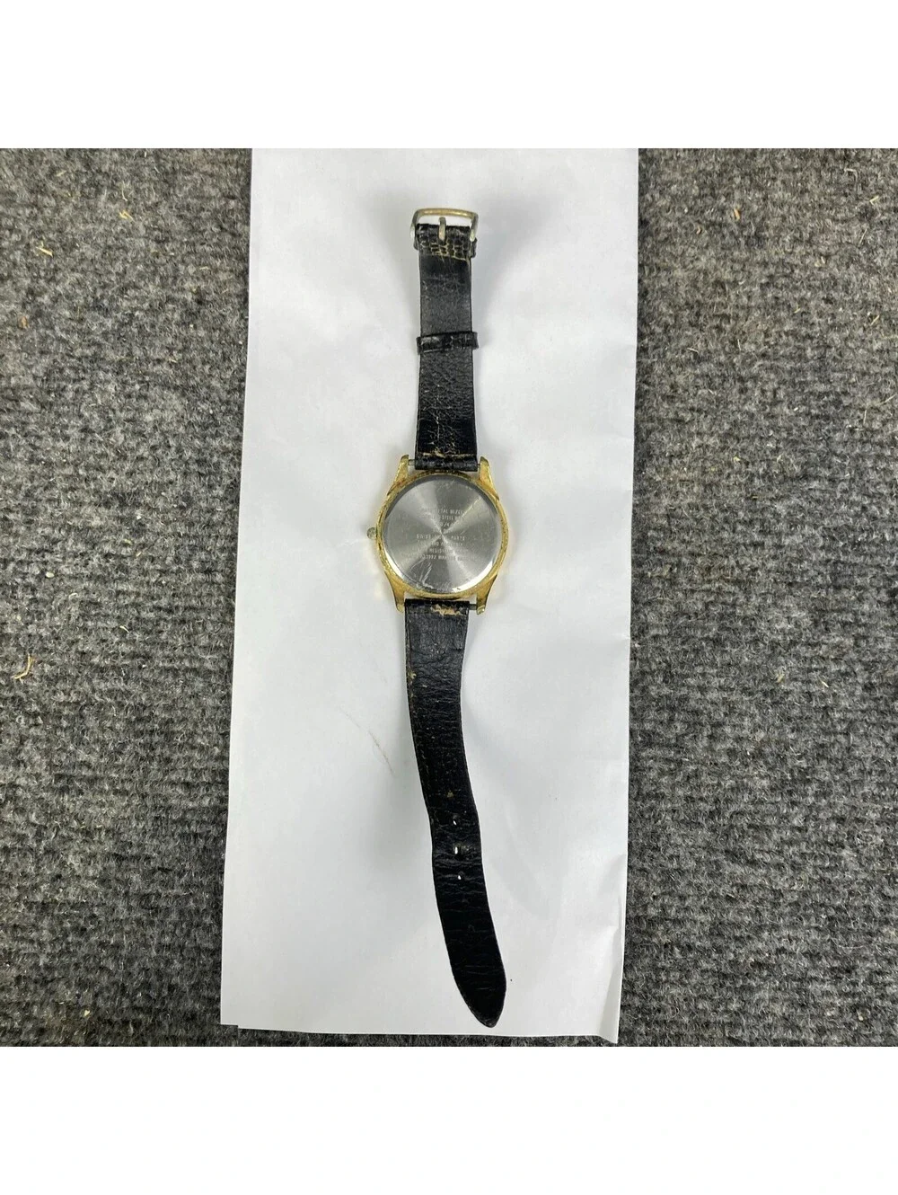Vintage Armitron Tazmanian Devil Black Band Quartz Watch